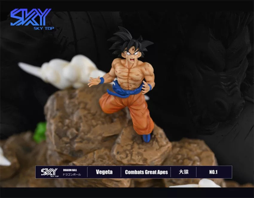 Dragon Ball - Sky Top Studio Famous Scene Series Big Ape Vegeta - DaWeebStop