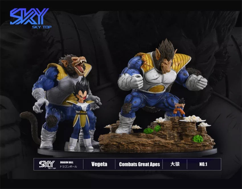Dragon Ball - Sky Top Studio Famous Scene Series Big Ape Vegeta - DaWeebStop