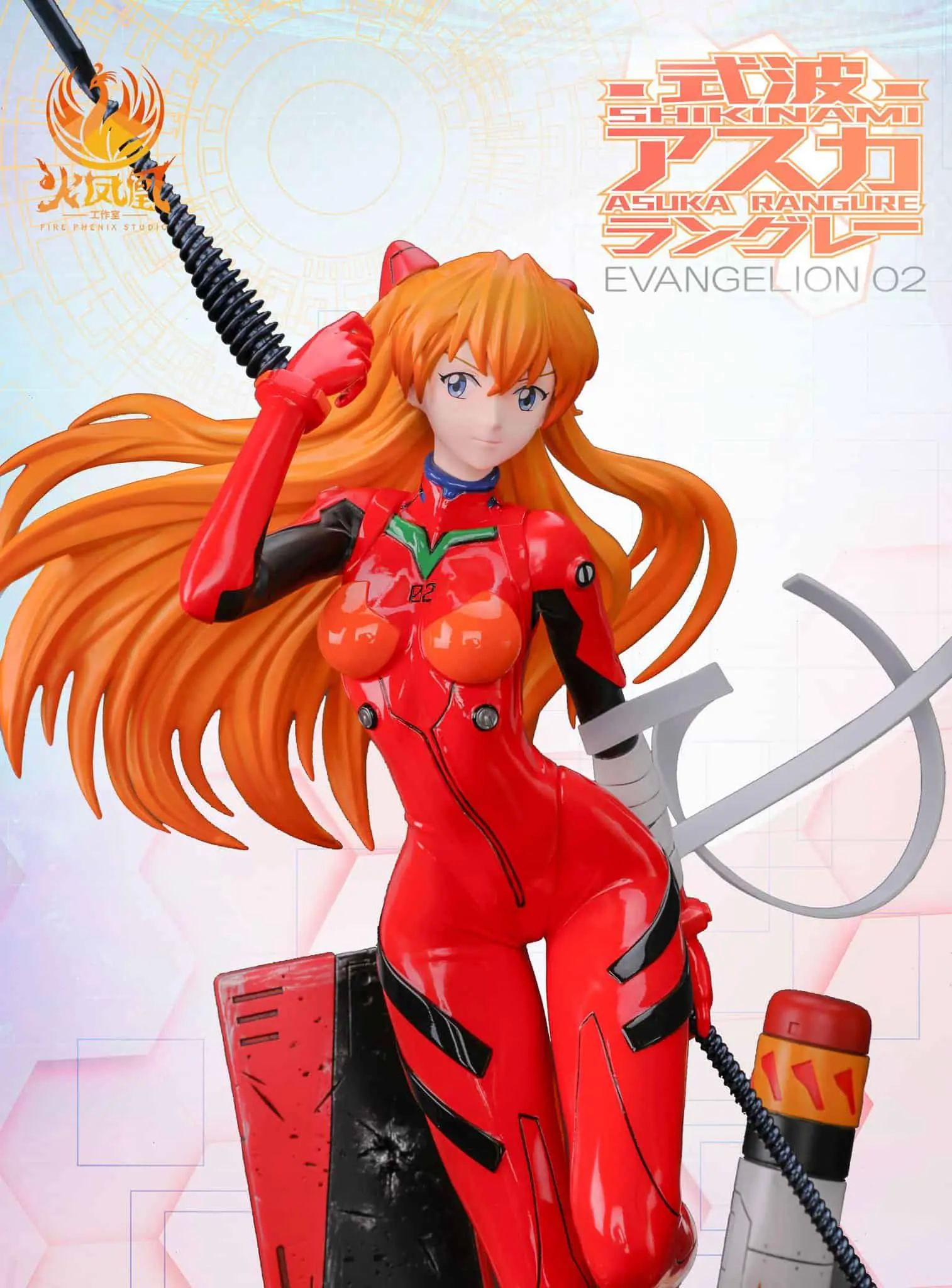 Evangelion - FIRE PHENIX STUDIO Asuka Langley - DaWeebStop