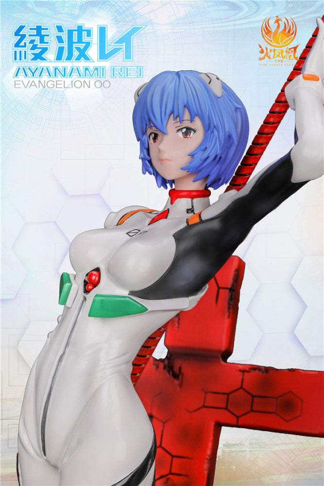 Evangelion - Fire Phenix Studio EVA Ayanami Rei Resin Statue - DaWeebStop