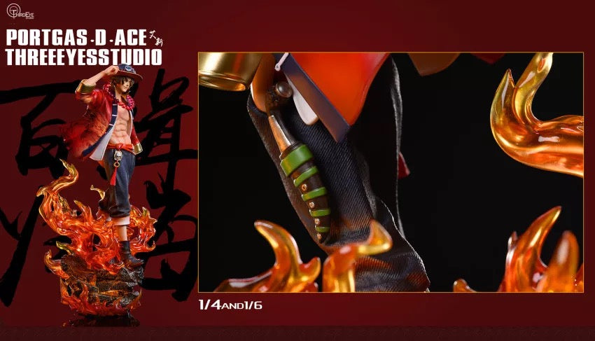One Piece - Portgas D. Ace by Third Eye Studio - DaWeebStop