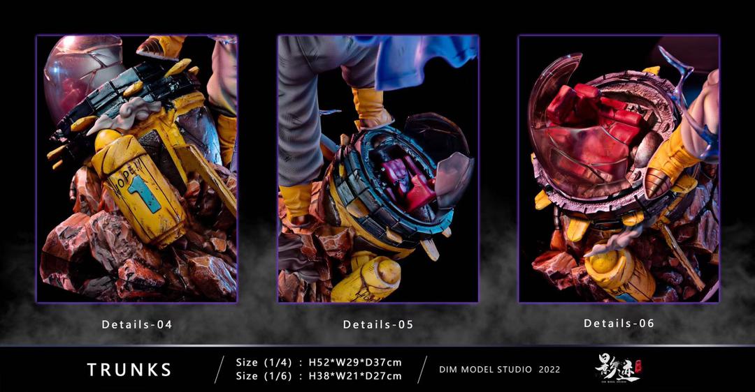 Dragon Ball - Dim Model Studio Time Machine Trunks From Future - DaWeebStop