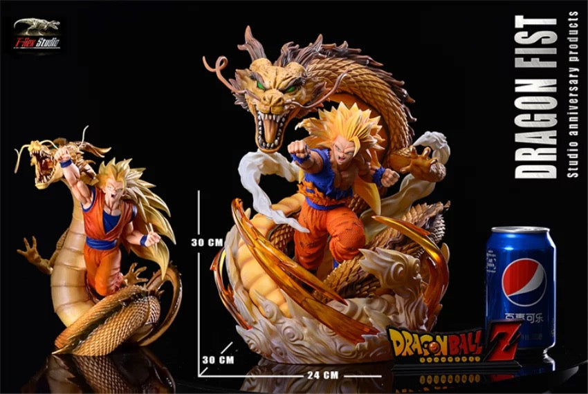 Dragon Ball - T Rex Super Three Goku Dragon Punch