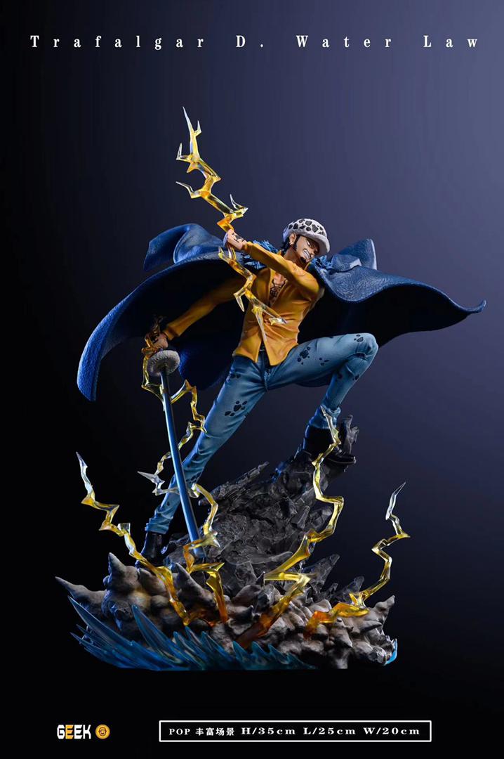 One Piece - LX-Studios Super Rookie Three Captain Monkey D. Luffy,  Trafalgar D. Water Law & Eustass Kid