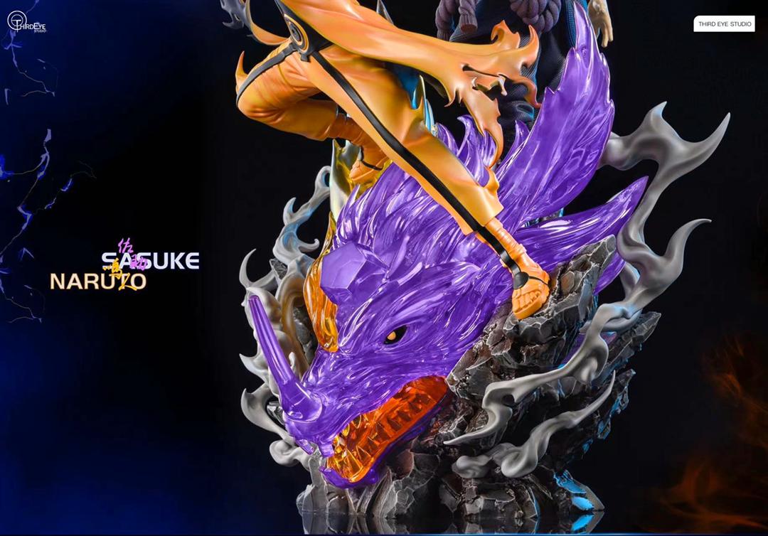 Naruto - Third Eye Studio and Sasuke - DaWeebStop