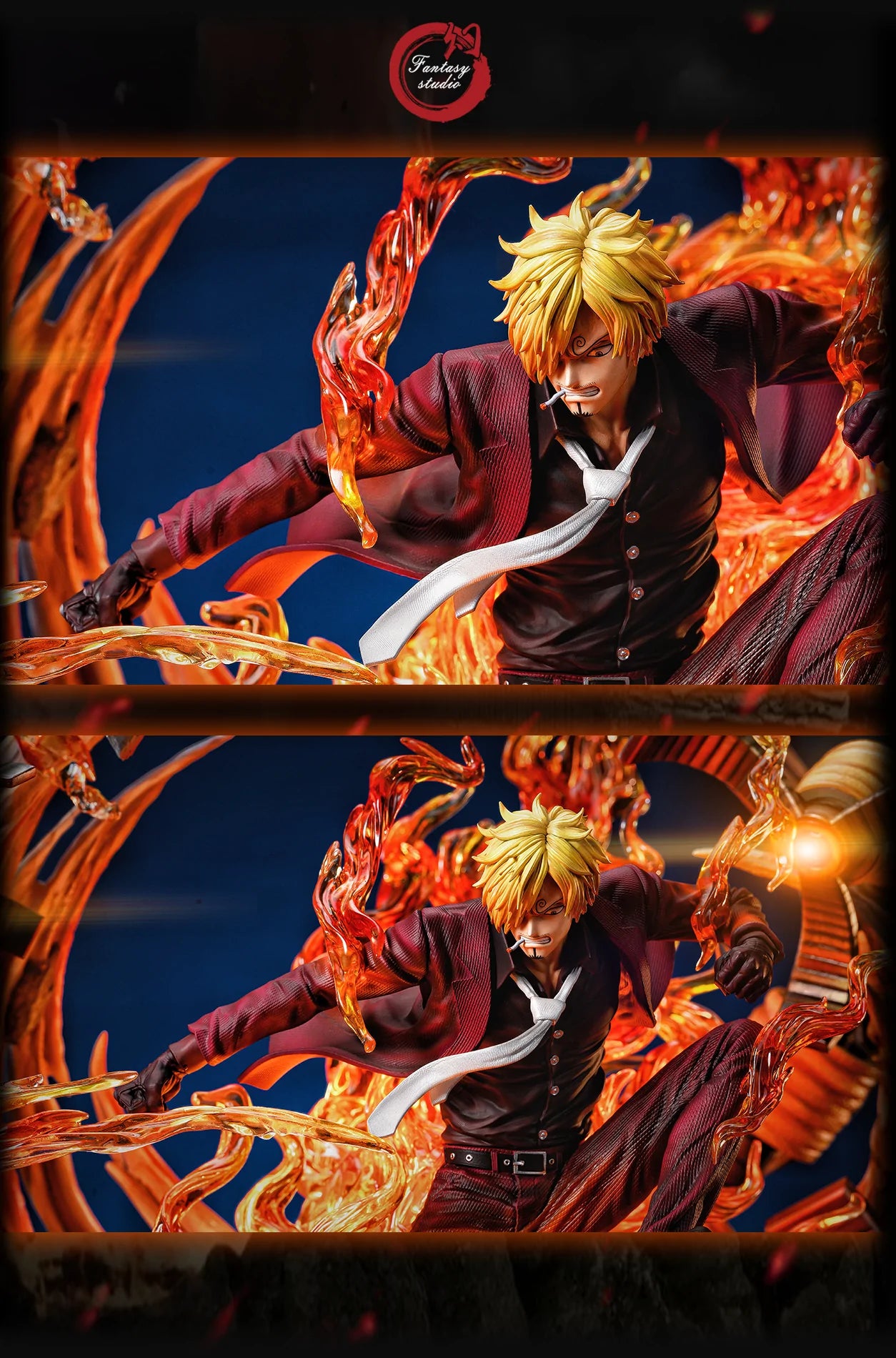 One Piece - Sanji vs Queen by Fantasy Studios