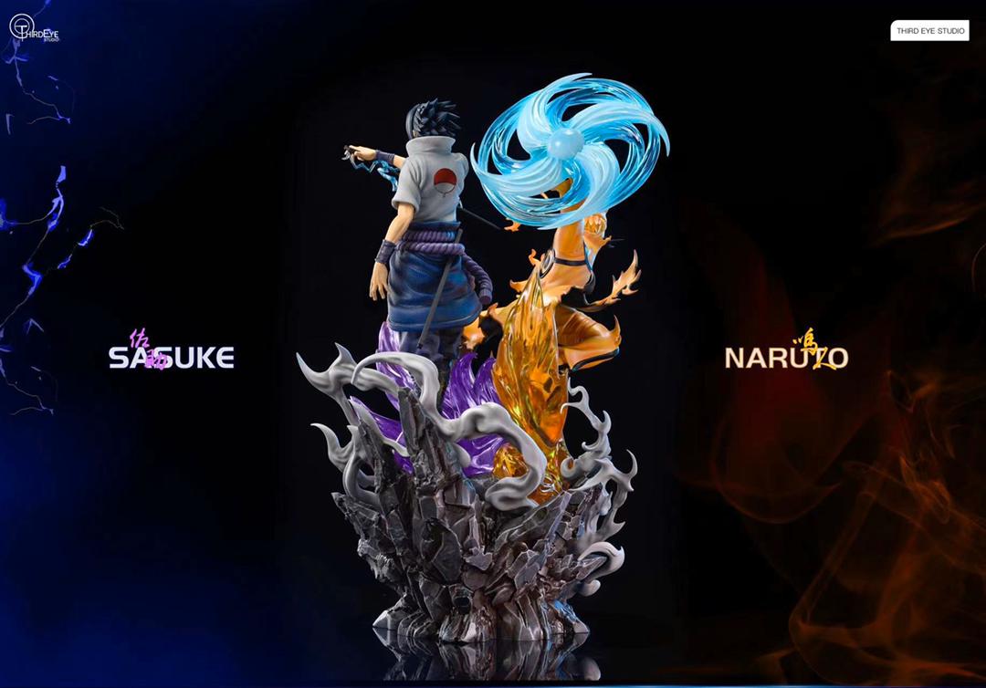 Naruto - Third Eye Studio and Sasuke - DaWeebStop