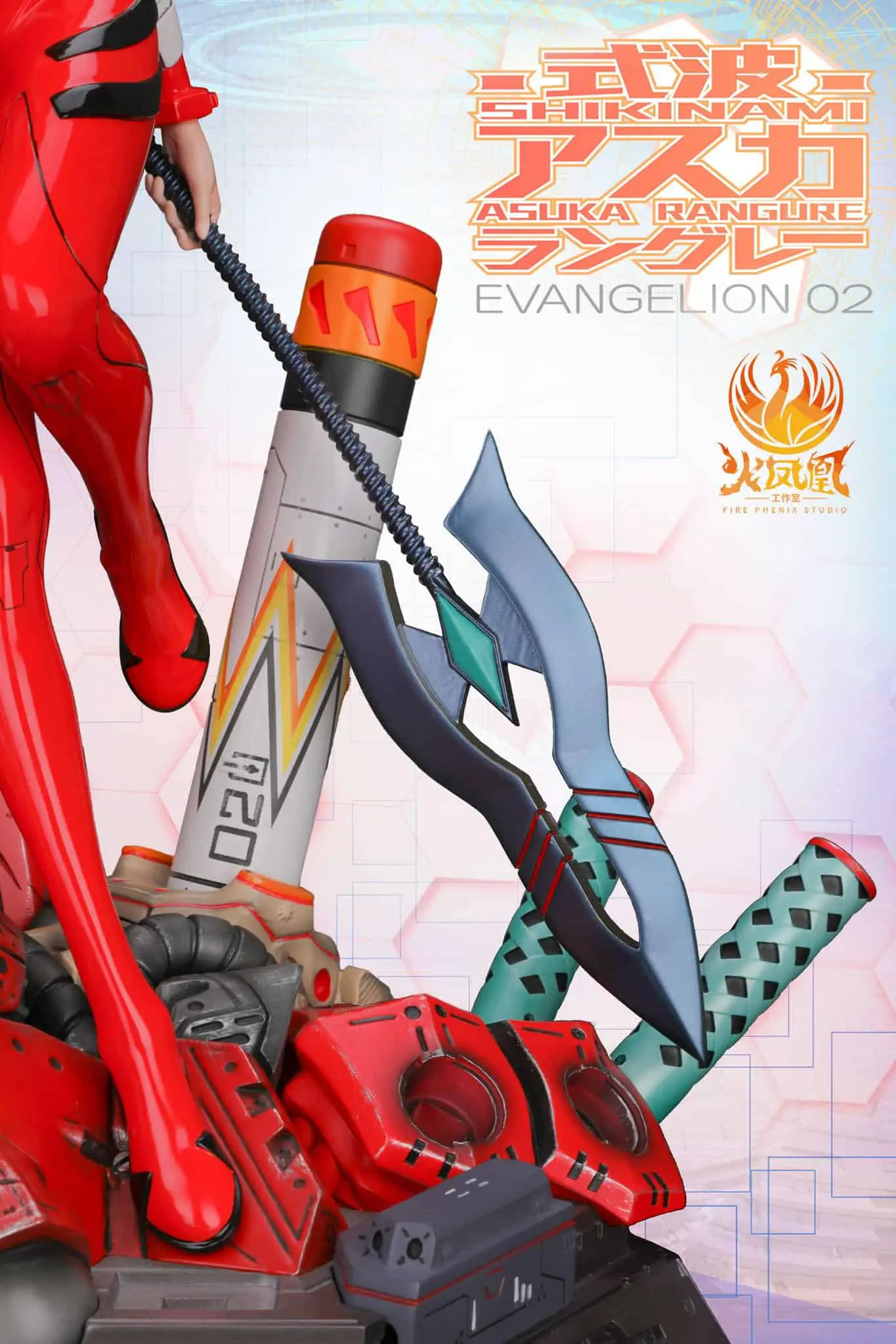 Evangelion - FIRE PHENIX STUDIO Asuka Langley - DaWeebStop