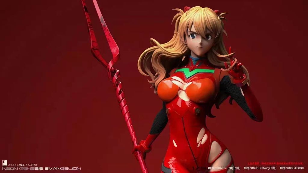 Evangelion - Last Sleep Studio Soryu Asuka Langley