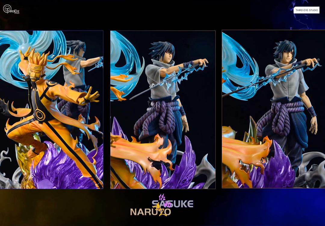 Naruto - Third Eye Studio and Sasuke - DaWeebStop