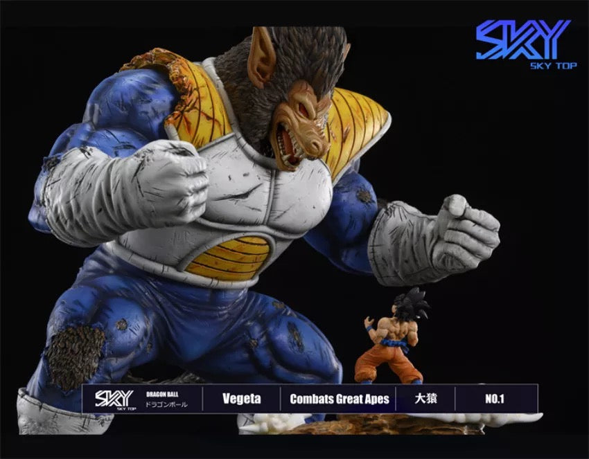 Dragon Ball - Sky Top Studio Famous Scene Series Big Ape Vegeta - DaWeebStop