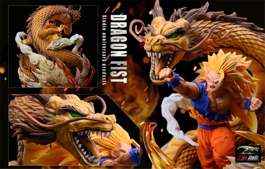 Dragon Ball - T Rex Super Three Goku Dragon Punch