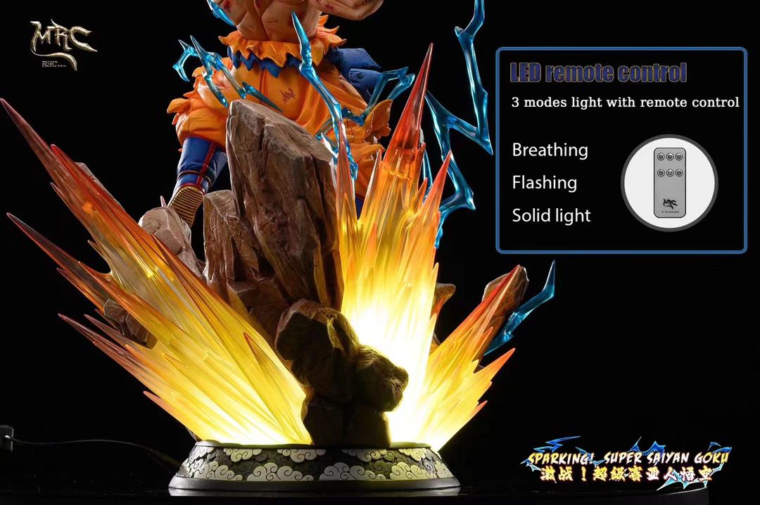 Dragon Ball - Master Resin Collection Sparking! Super Saiyan Goku - DaWeebStop