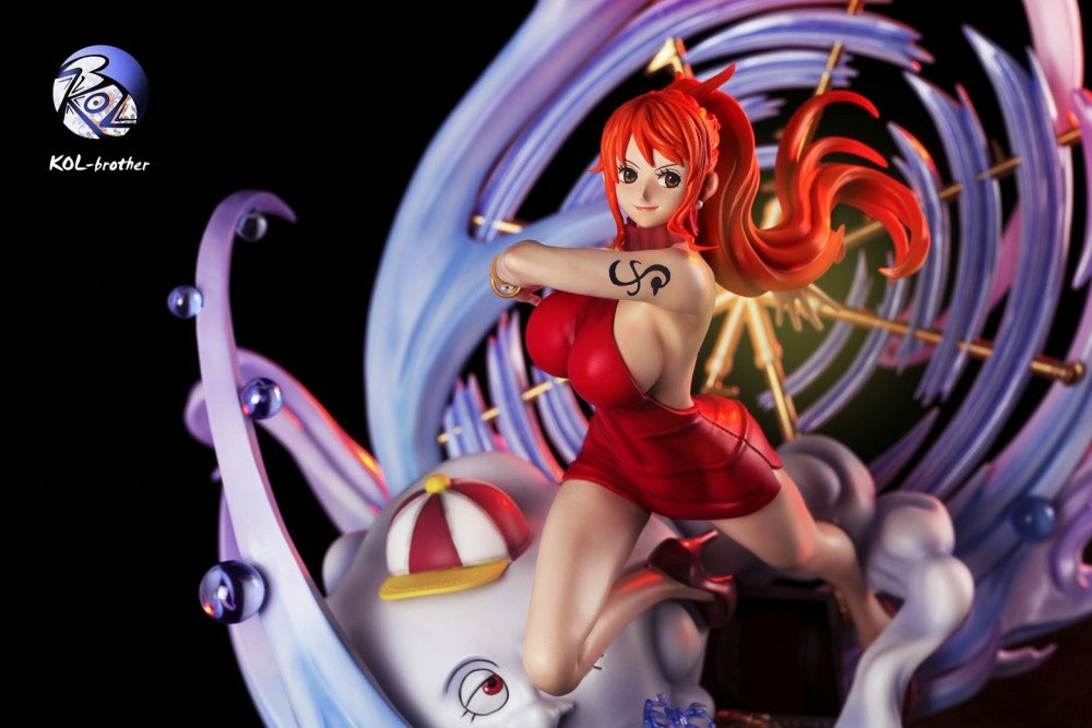 One Piece - KOL-Studio Nami resin statue - DaWeebStop