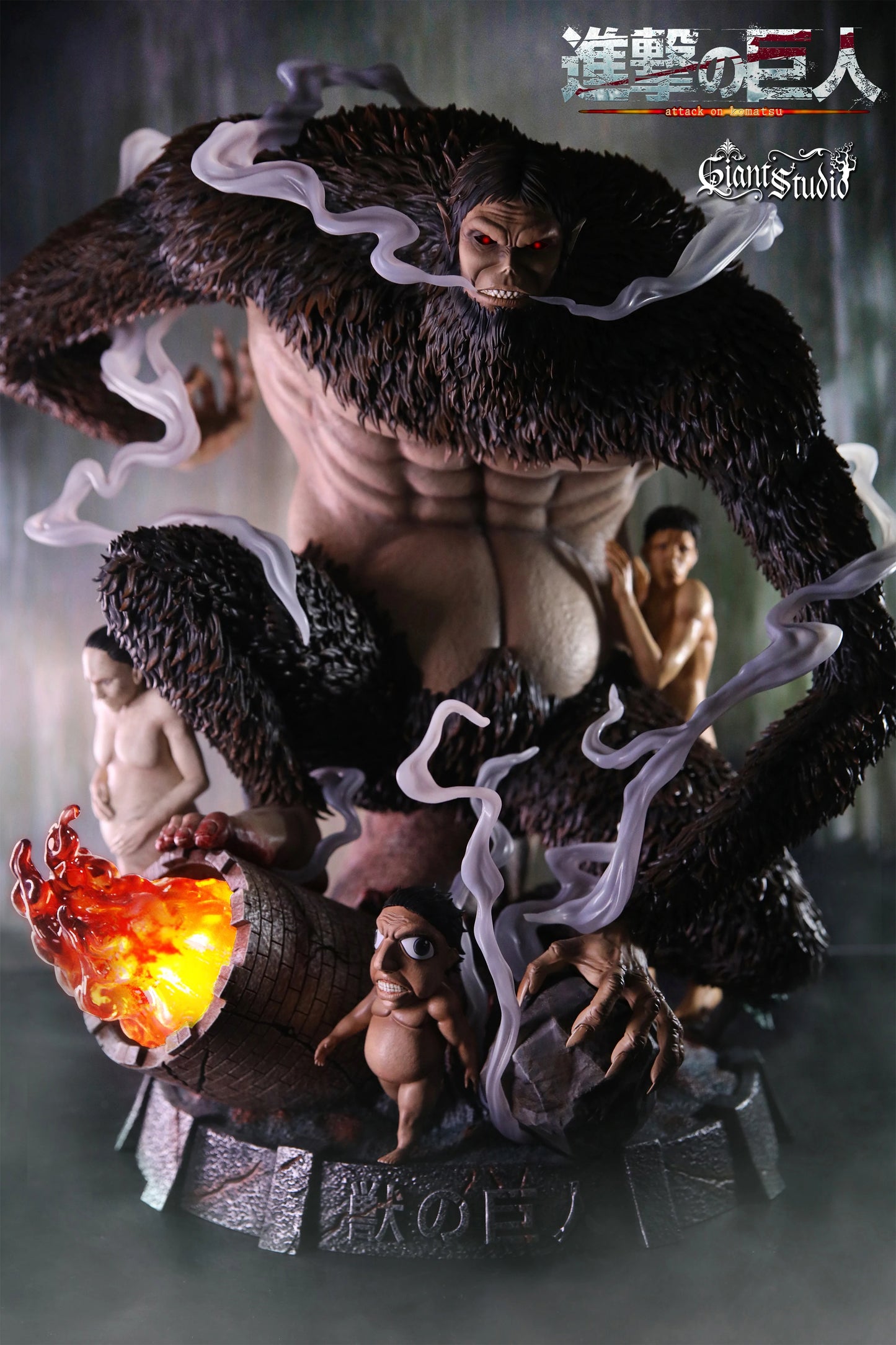 ATTACK ON TITAN - Giant Studio Beast Titan - DaWeebStop