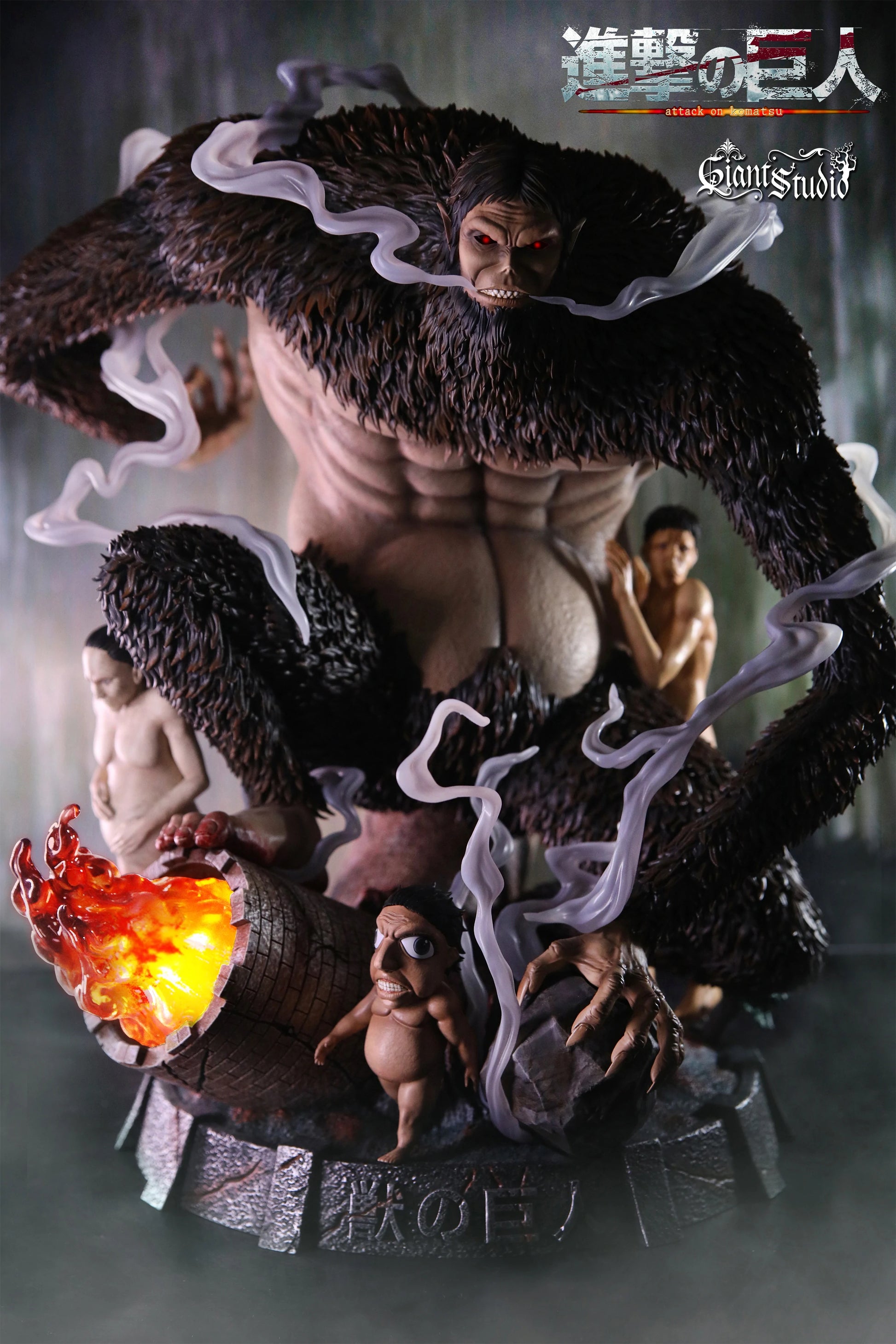 ATTACK ON TITAN - Giant Studio Beast Titan - DaWeebStop