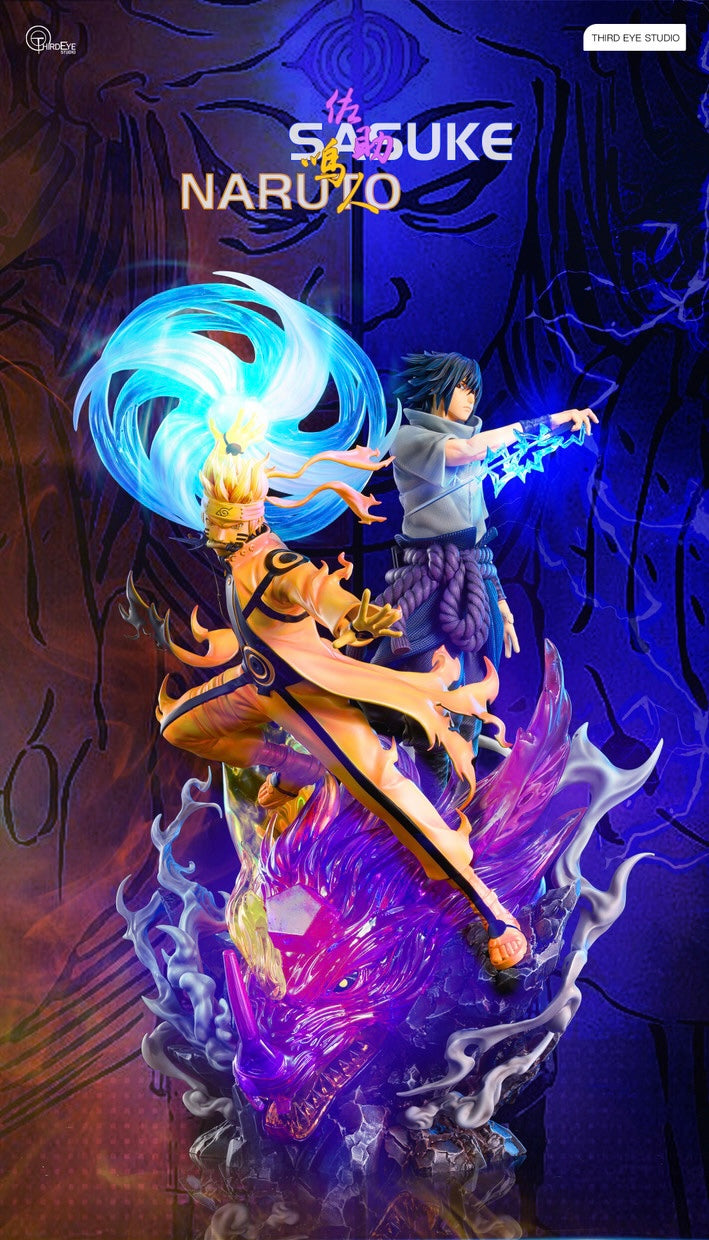Naruto - Third Eye Studio and Sasuke - DaWeebStop