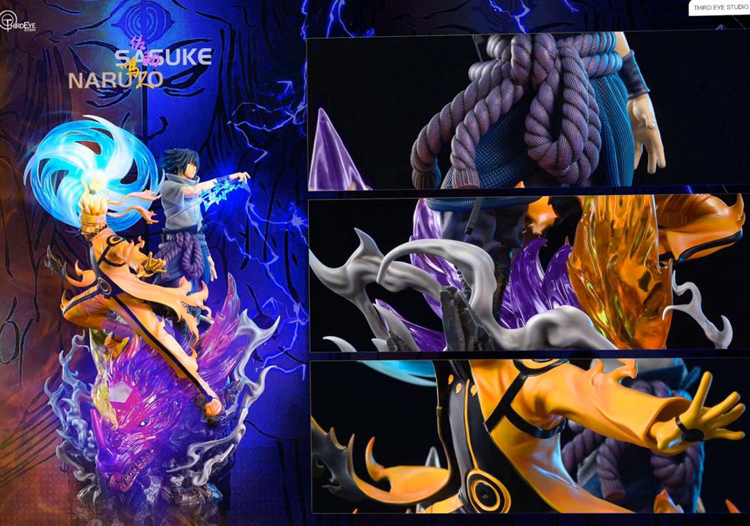 Naruto - Third Eye Studio and Sasuke - DaWeebStop