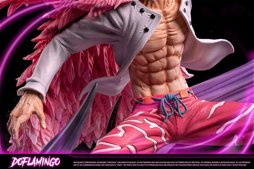 One Piece - HZ Studios X Halo Studios - One Piece Shichibukai Doflamingo - DaWeebStop