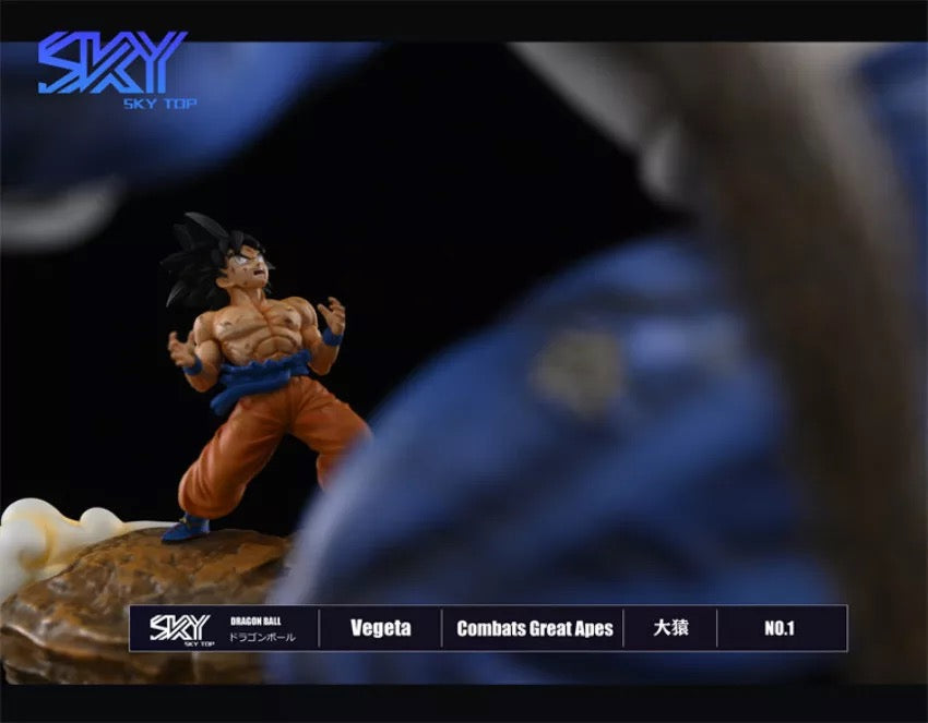 Dragon Ball - Sky Top Studio Famous Scene Series Big Ape Vegeta - DaWeebStop