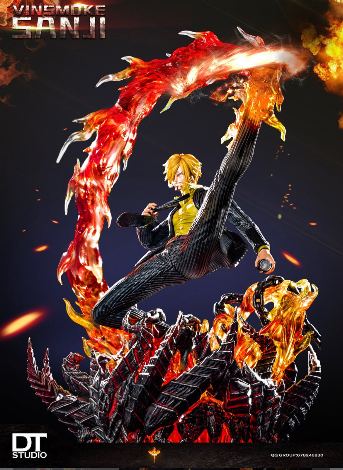 One Piece - DT Studio – One Piece VinSmoke Sanji - DaWeebStop