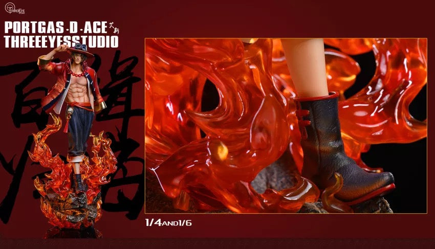 One Piece - Portgas D. Ace by Third Eye Studio - DaWeebStop