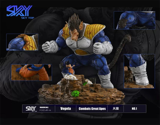 Dragon Ball - Sky Top Studio Famous Scene Series Big Ape Vegeta - DaWeebStop