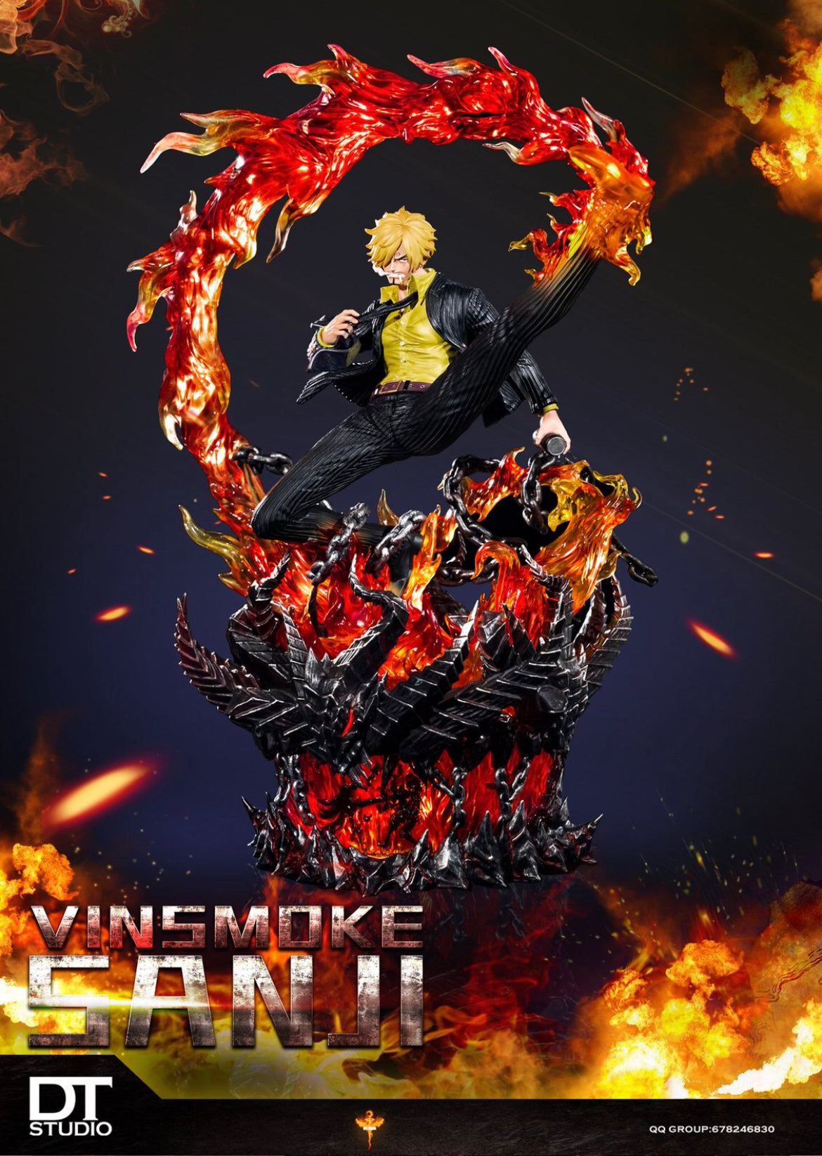 One Piece - DT Studio – One Piece VinSmoke Sanji - DaWeebStop