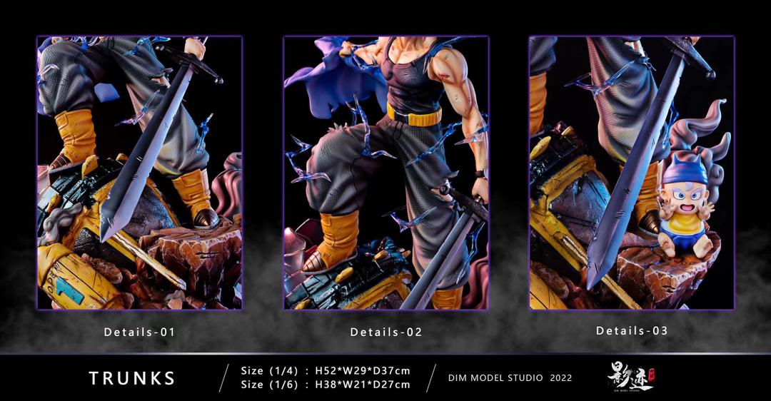 Dragon Ball - Dim Model Studio Time Machine Trunks From Future - DaWeebStop