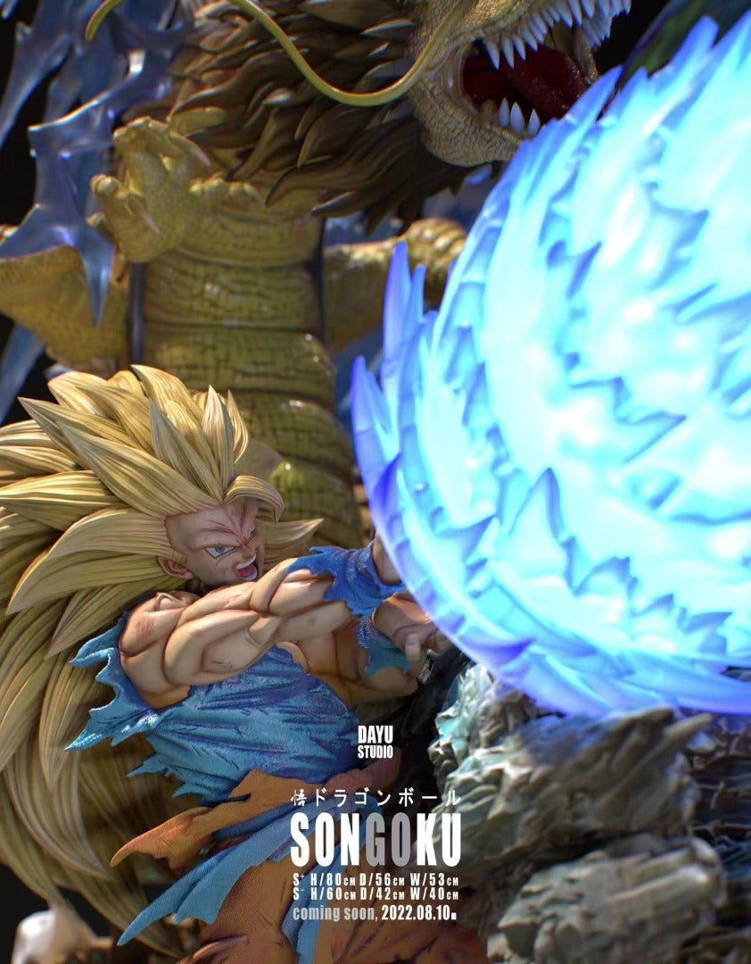 Dragon Ball - DaYu Studio Super Saiyan 3 SONGOKU - DaWeebStop