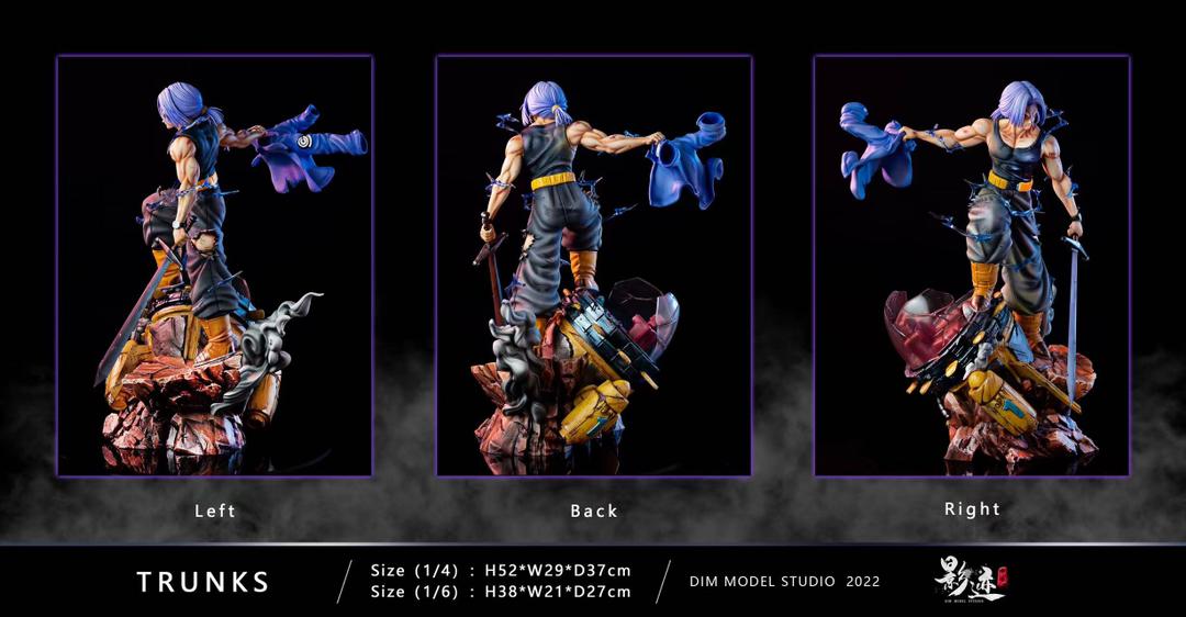 Dragon Ball - Dim Model Studio Time Machine Trunks From Future - DaWeebStop