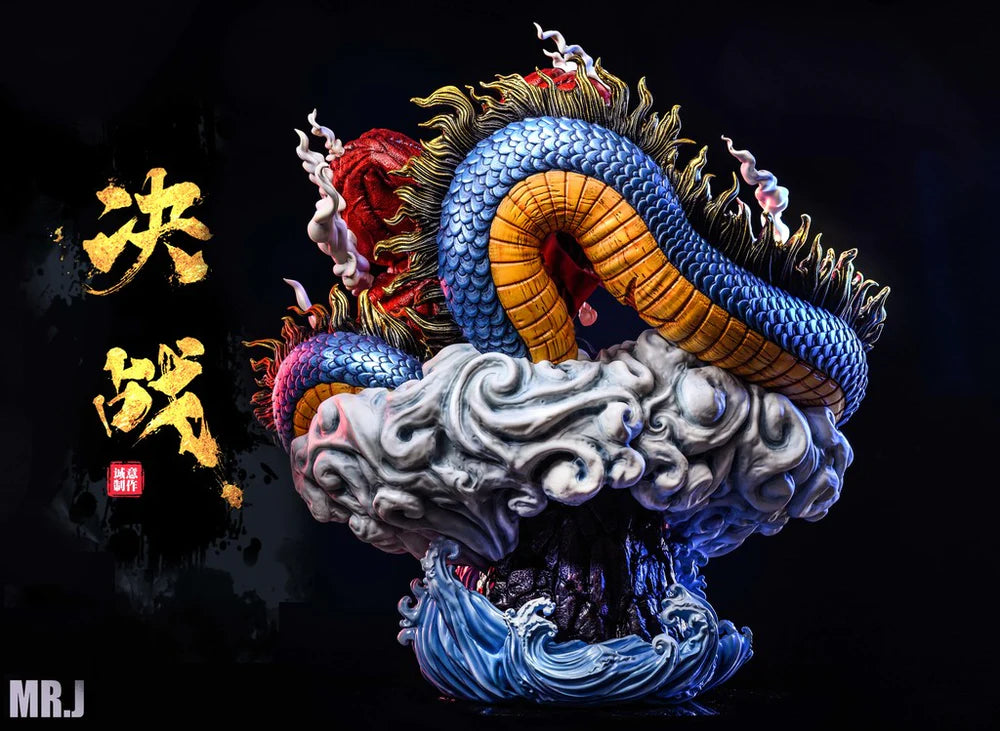 One Piece - MR.J Studio One Piece Gear 4 Luffy Vs Dragon Form Kaido