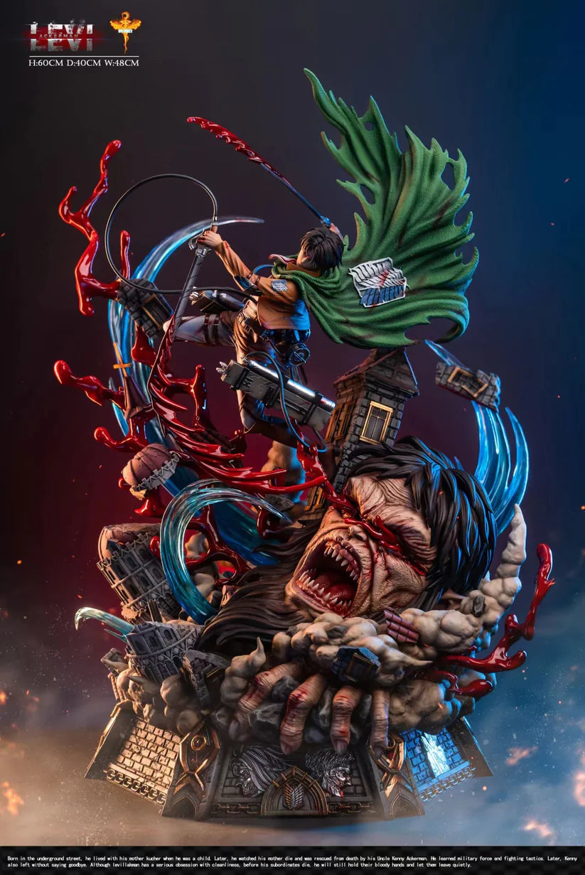 ATTACK ON TITAN - DT Studios Levi Ackerman - DaWeebStop