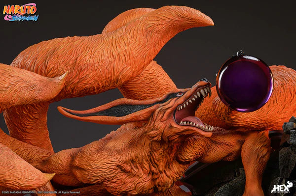 Naruto - HEX Collectibles Studio Namikaze Minato VS Nine Tails Kurama