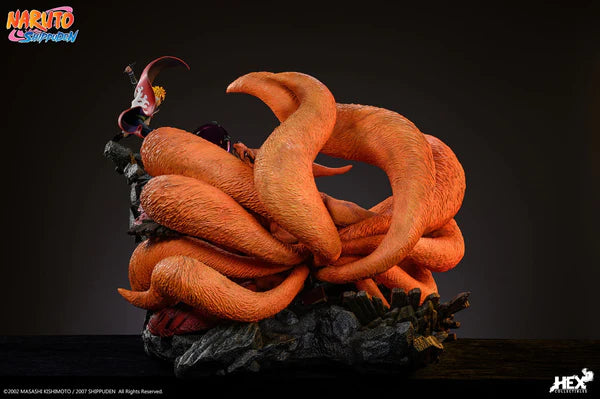 Naruto - HEX Collectibles Studio Namikaze Minato VS Nine Tails Kurama