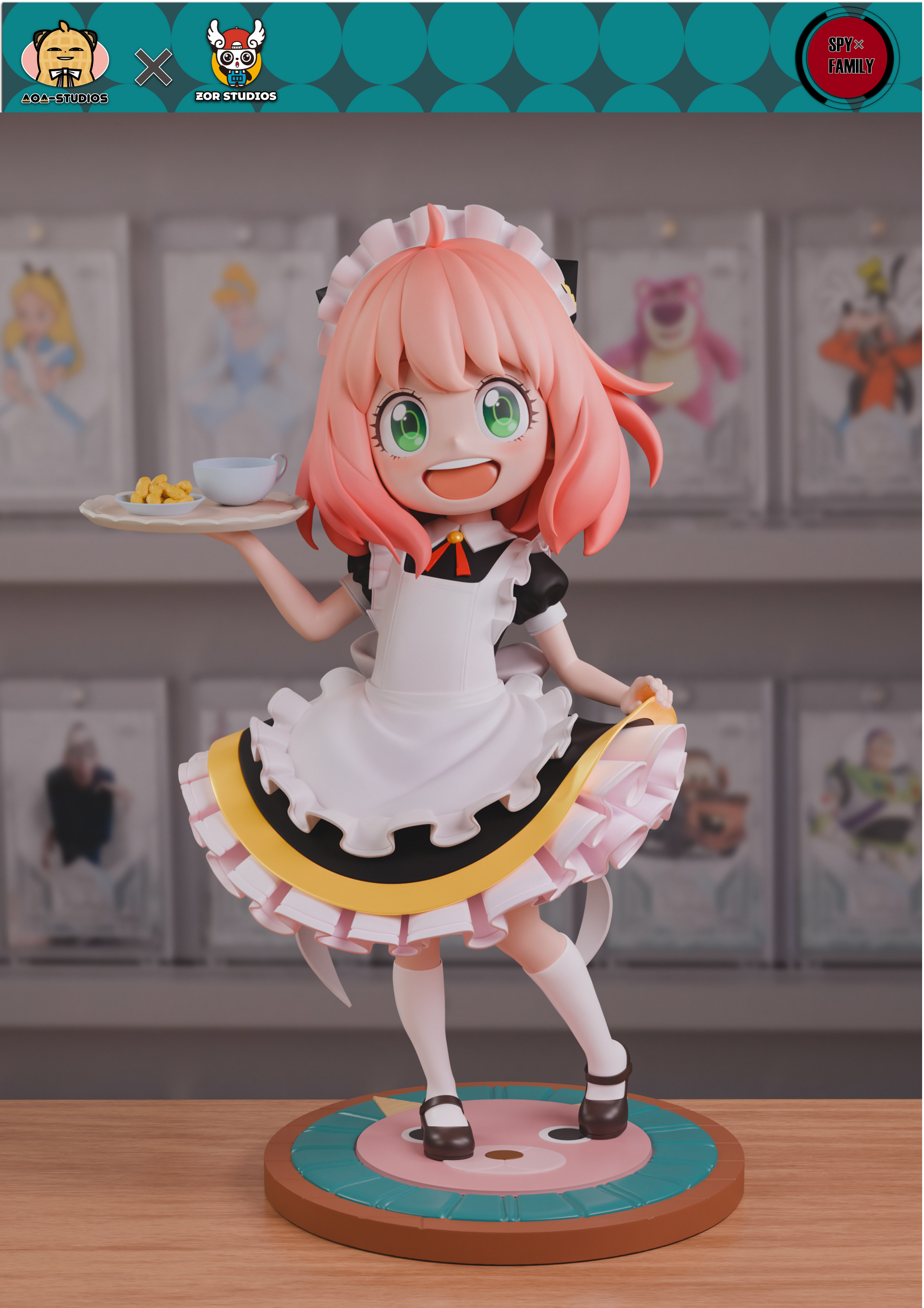 アニカドール Spy X Family - Anya Series #1 Maid Anya Forger Zor Studio – DaWeebStop