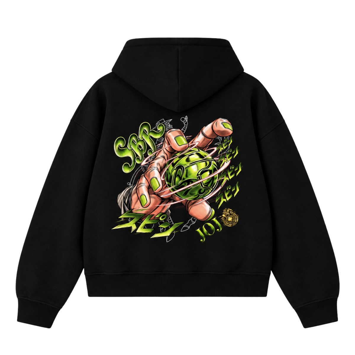 Steel Ball Run zip hoodie, full back print - DaWeebStop exclusive