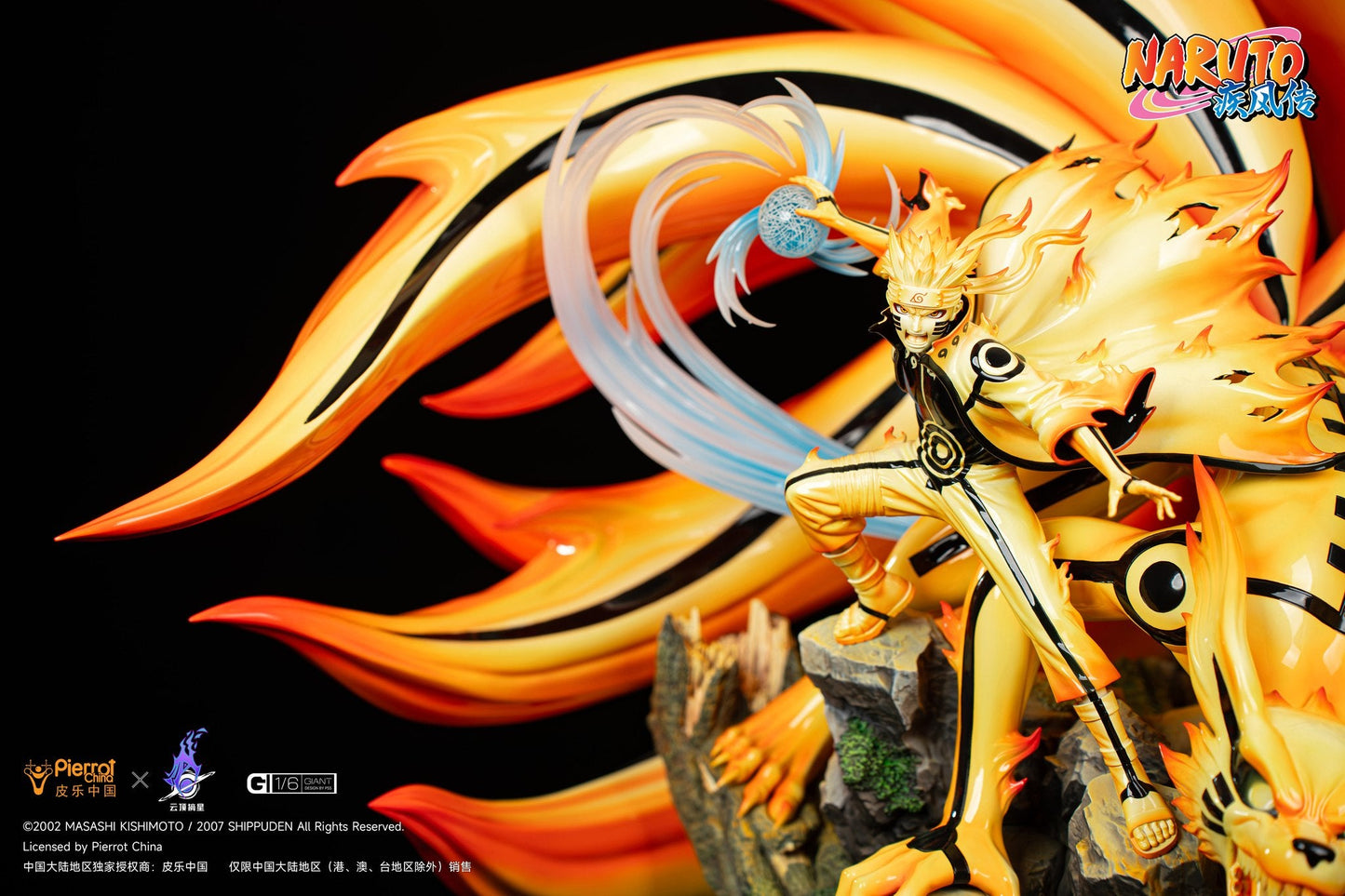 Pickstar Studios Naruto & Kurama 1/6 resin statue