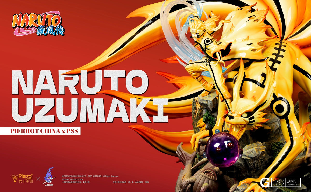 Pickstar Studios Naruto & Kurama 1/6 resin statue