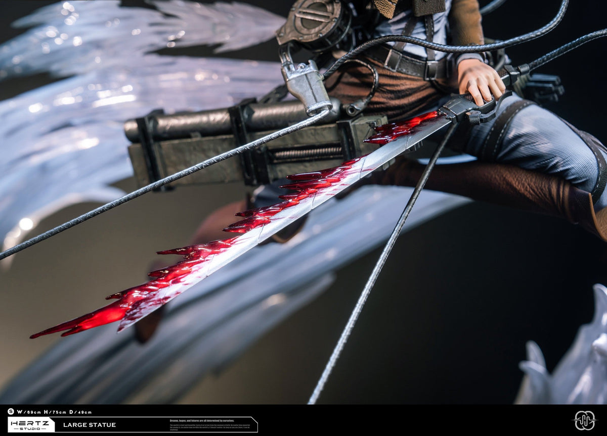 Mikasa blade and gear detail