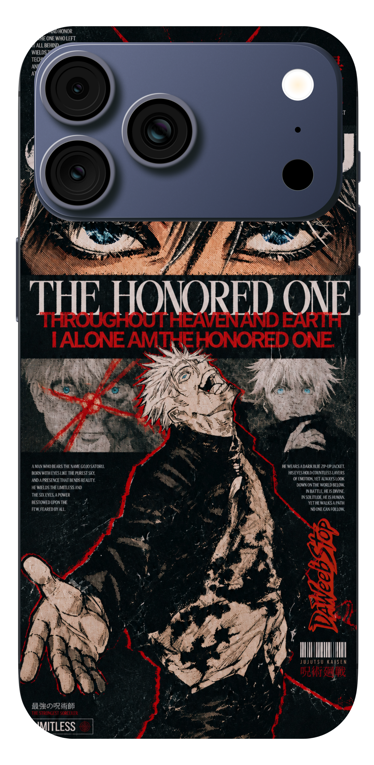 Jujutsu Kaisen - Gojo The Honored One Anime Phone Case