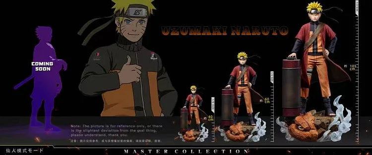 Naruto - DiTaiShe Studio Uzumaki Naruto + Sasuke