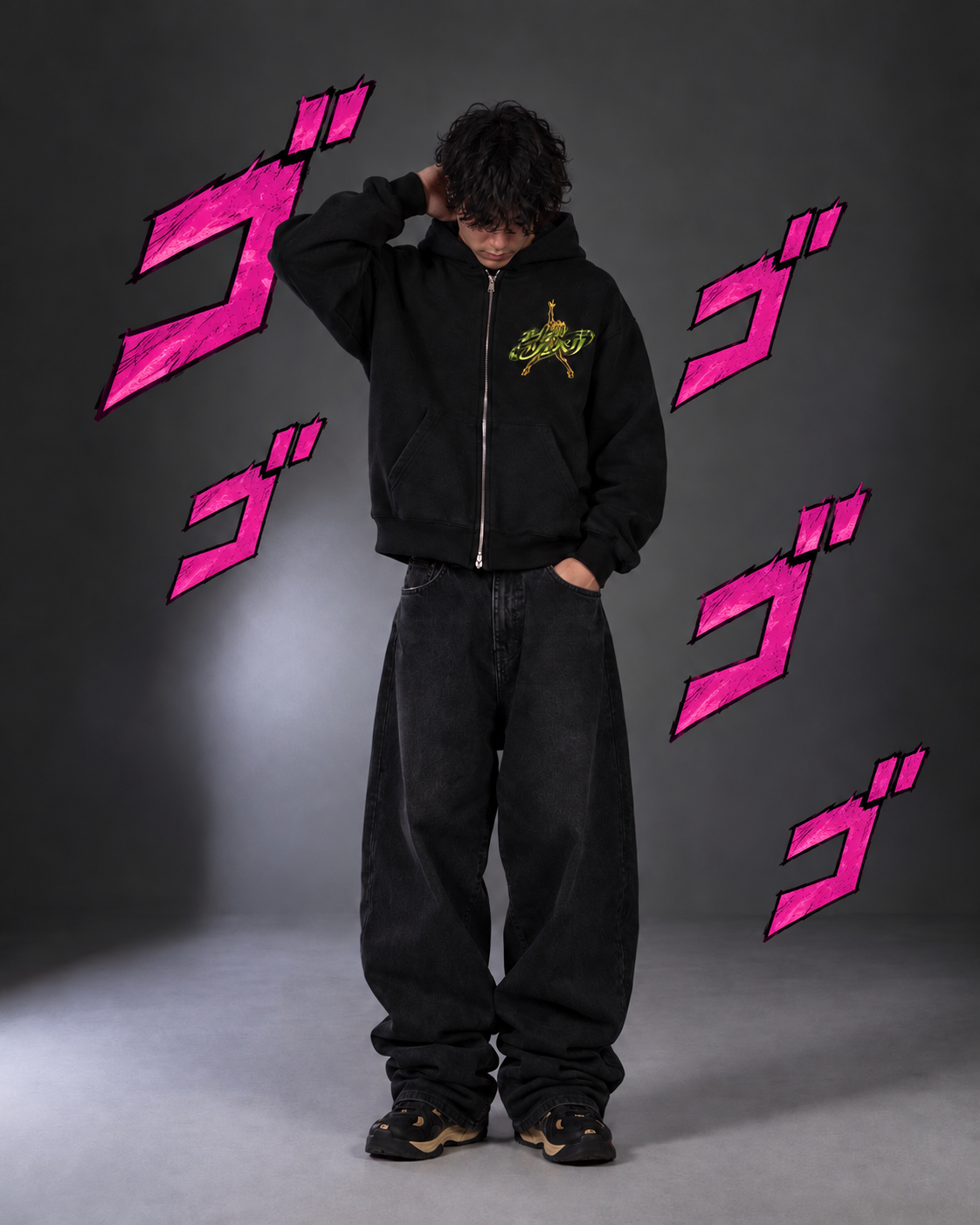 JoJo's Bizarre Adventure - Steel Ball Run Zip Hoodie (DaWeebStop Exclusive)