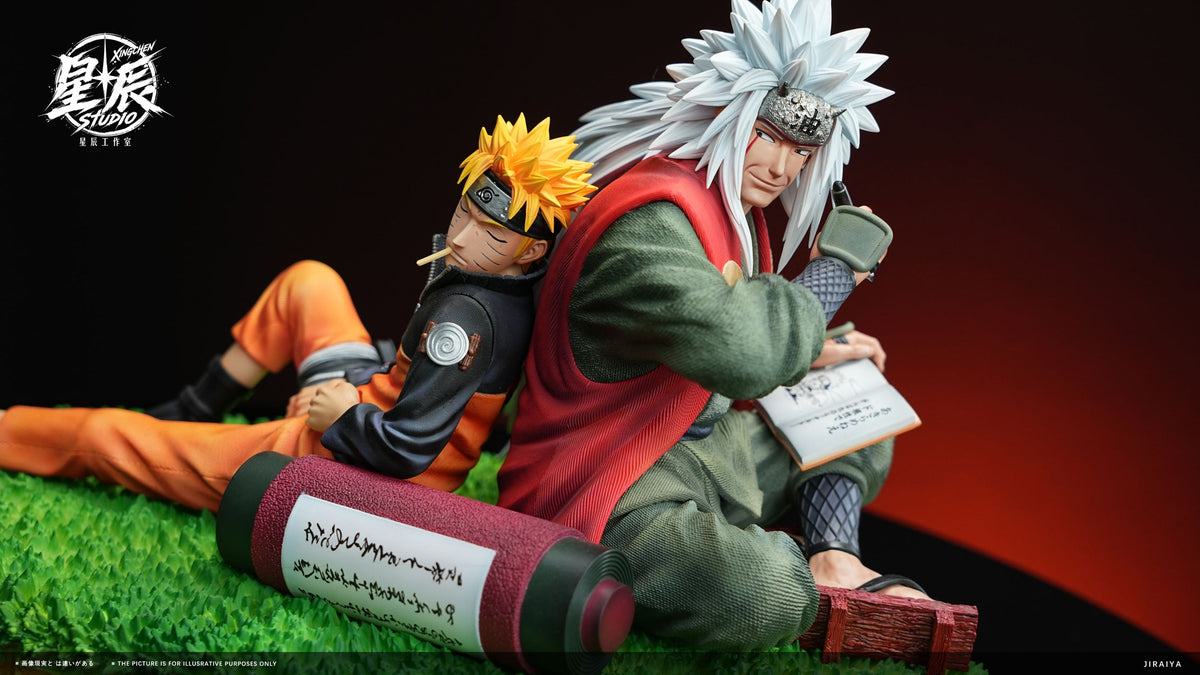 Naruto - Xing Chen Studio Jiraiya and Naruto 1/6 resin statue - base detail - DaWeebStop