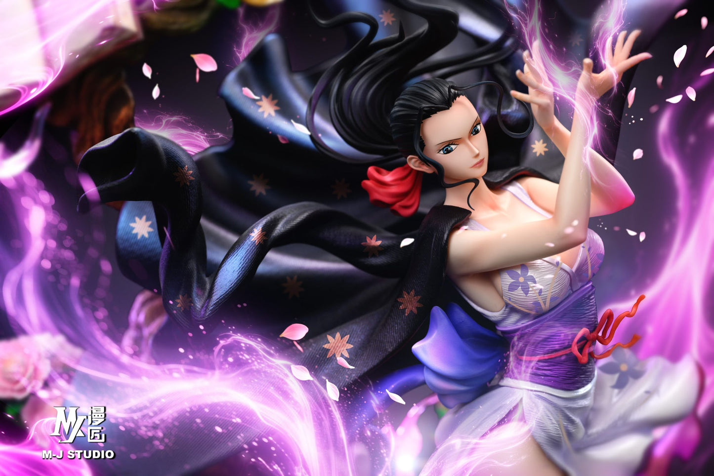 One Piece MJ Studio Nico Robin LED resin statue - detail
