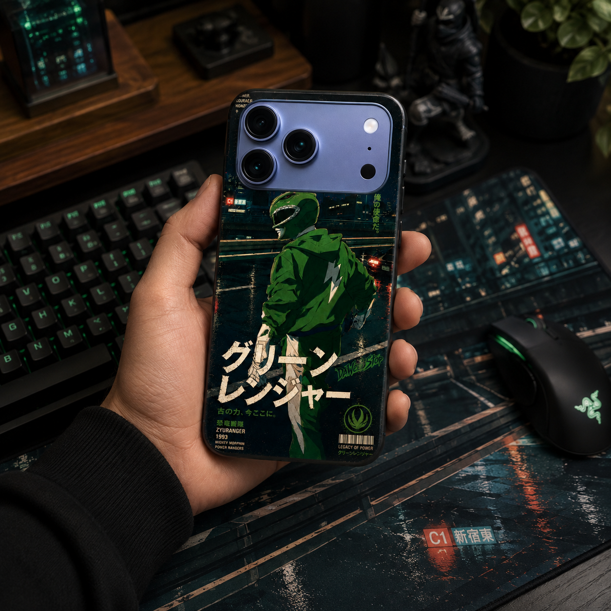 Power Rangers - Green Ranger Phone Case