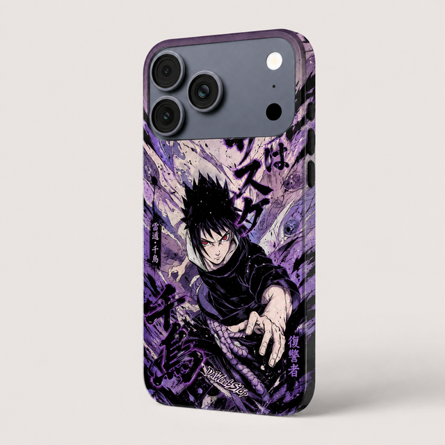 Naruto - Sasuke Uchiha Chidori Anime Phone Case