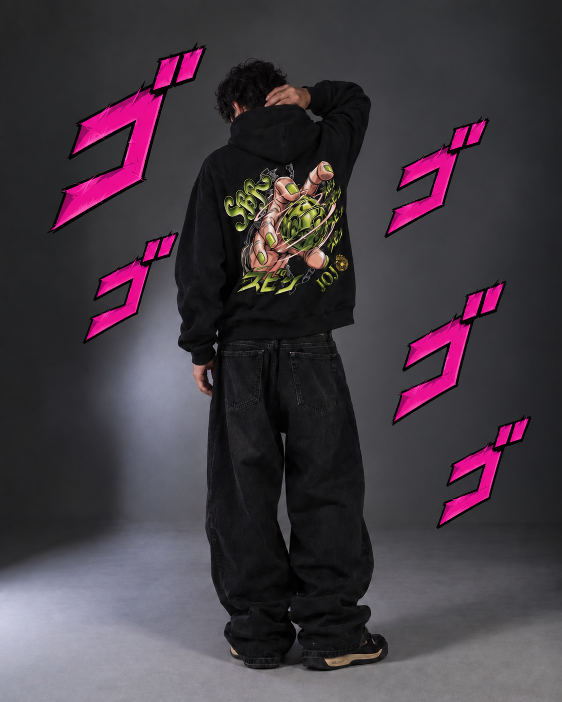 JoJo's Bizarre Adventure - Steel Ball Run Zip Hoodie (DaWeebStop Exclusive)