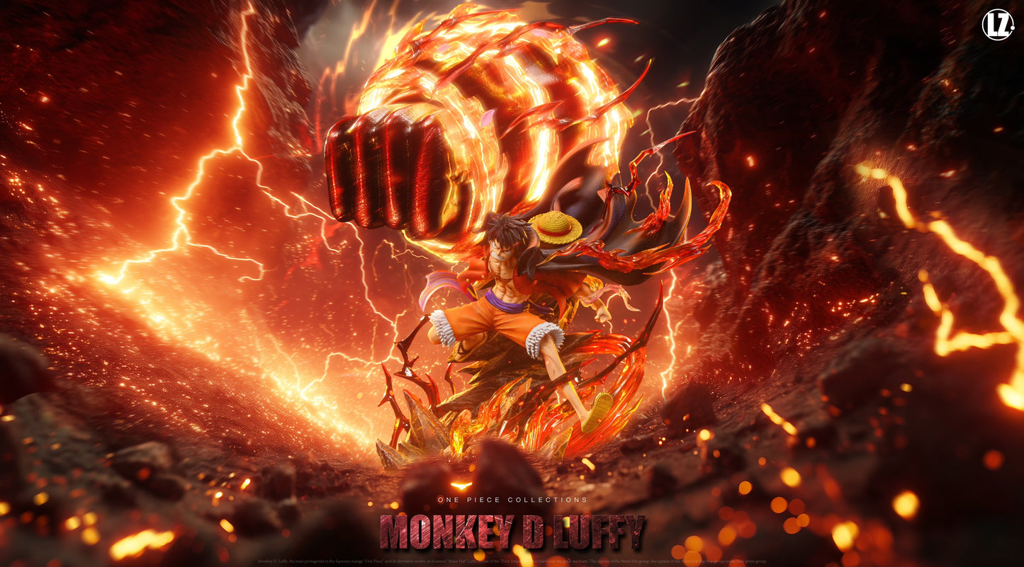 One Piece - LZ Studio Gear 3 Fire Fist Luffy (LED)