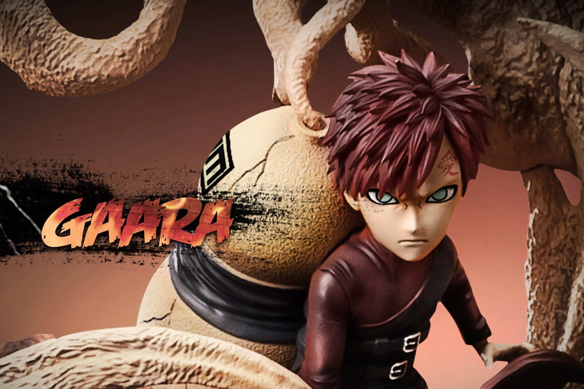 Naruto G5 Studio Gaara resin statue with Shukaku